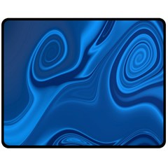 Rendering Streak Wave Background Double Sided Fleece Blanket (medium)  by Pakrebo