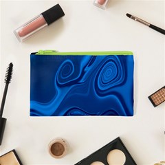 Rendering Streak Wave Background Cosmetic Bag (xs) by Pakrebo