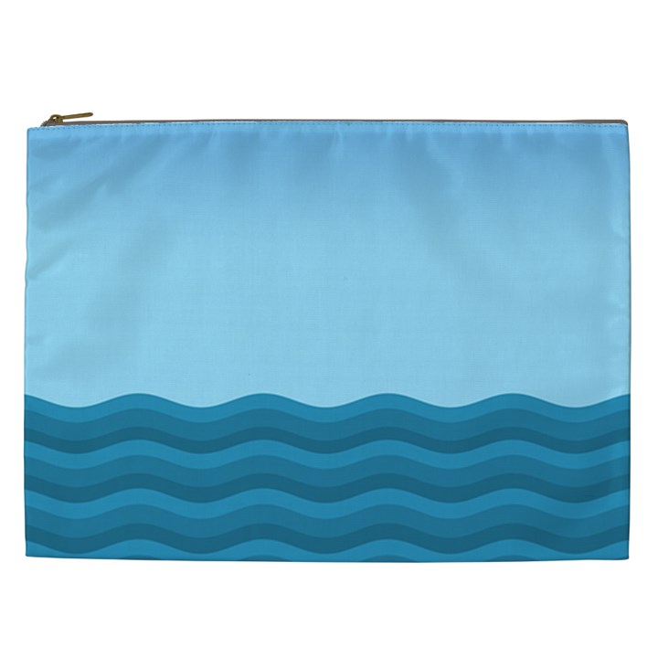 Making Waves Cosmetic Bag (XXL)