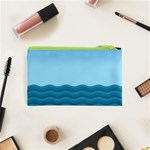 Making Waves Cosmetic Bag (XS) Back