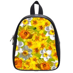 Daffodil Surprise School Bag (small) by retrotoomoderndesigns