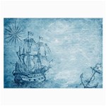 Sail Away - Vintage - Large Glasses Cloth Front