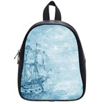 Sail Away - Vintage - School Bag (Small) Front