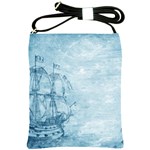 Sail Away - Vintage - Shoulder Sling Bag Front