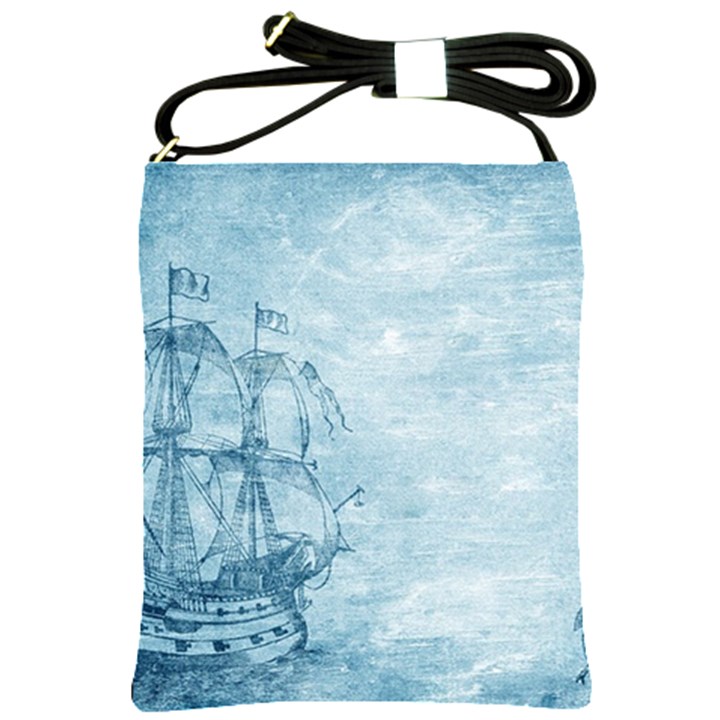 Sail Away - Vintage - Shoulder Sling Bag