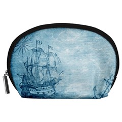 Sail Away - Vintage - Accessory Pouch (large) by WensdaiAmbrose