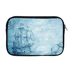 Sail Away - Vintage - Apple Macbook Pro 17  Zipper Case by WensdaiAmbrose