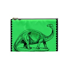 Dinoland Stamp - Cosmetic Bag (medium) by WensdaiAmbrose