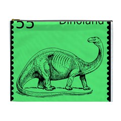 Dinoland Stamp - Cosmetic Bag (xl) by WensdaiAmbrose