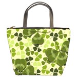 Drawn To Clovers Bucket Bag Front