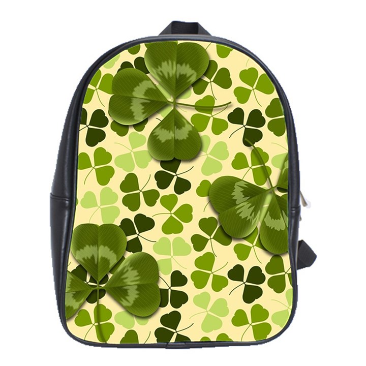 Drawn To Clovers School Bag (Large)