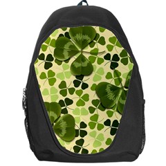 Drawn To Clovers Backpack Bag by WensdaiAmbrose