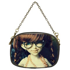 Red Braids Girl Old Chain Purse (two Sides) by snowwhitegirl