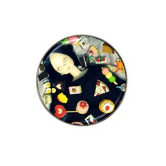 Food Hat Clip Ball Marker by snowwhitegirl