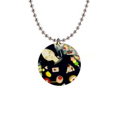 Food 1  Button Necklace by snowwhitegirl