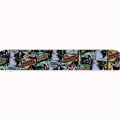 Comic Books Pattern Small Bar Mats by snowwhitegirl