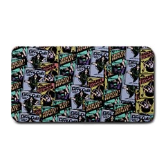 Comic Books Pattern Medium Bar Mats by snowwhitegirl