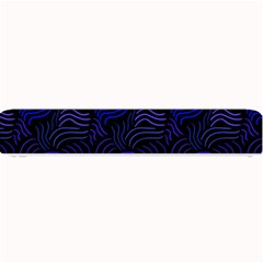 Blue & Black Waves Small Bar Mats by modernwhimsy