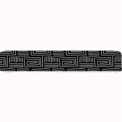 Gray Square Swirl Small Bar Mats