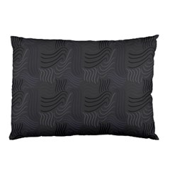 Gray Swirl Pillow Case by modernwhimsy