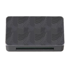 Gray Swirl Memory Card Reader With Cf by modernwhimsy