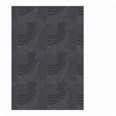 Gray Swirl Small Garden Flag (two Sides) by modernwhimsy