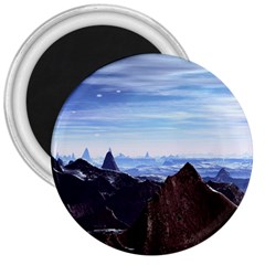 Planet Discover Fantasy World 3  Magnets by Pakrebo