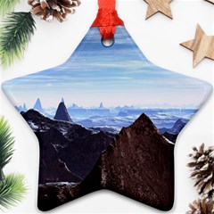 Planet Discover Fantasy World Ornament (Star)