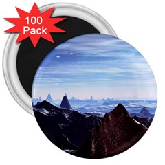 Planet Discover Fantasy World 3  Magnets (100 Pack) by Pakrebo