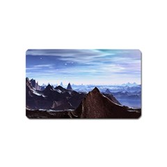 Planet Discover Fantasy World Magnet (name Card) by Pakrebo