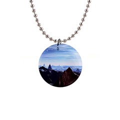 Planet Discover Fantasy World 1  Button Necklace by Pakrebo