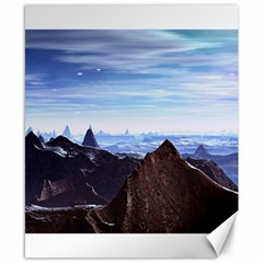 Planet Discover Fantasy World Canvas 8  X 10  by Pakrebo