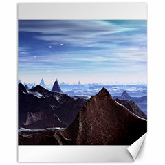 Planet Discover Fantasy World Canvas 11  X 14  by Pakrebo