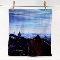 Planet Discover Fantasy World Face Towel