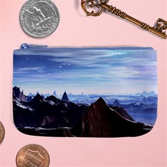 Planet Discover Fantasy World Large Coin Purse by Pakrebo