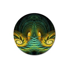 Fractal Jwildfire Scifi Magnet 3  (round) by Pakrebo