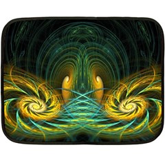 Fractal Jwildfire Scifi Double Sided Fleece Blanket (mini)  by Pakrebo