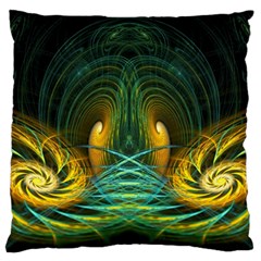 Fractal Jwildfire Scifi Standard Flano Cushion Case (two Sides) by Pakrebo