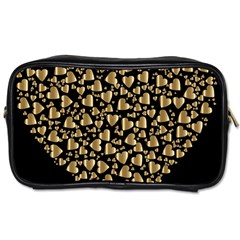 Colorful Prismatic Chromatic Heart Toiletries Bag (two Sides)