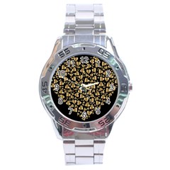 Colorful Prismatic Chromatic Heart Stainless Steel Analogue Watch by Pakrebo