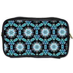 Backgrounds Pattern Wallpaper Toiletries Bag (two Sides) by Pakrebo