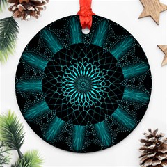 Ornament District Turquoise Ornament (round) by Pakrebo