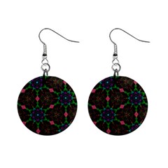 Backgrounds Pattern Wallpaper Color Mini Button Earrings