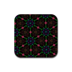 Backgrounds Pattern Wallpaper Color Rubber Coaster (Square) 