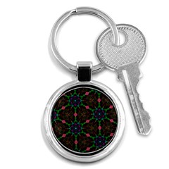 Backgrounds Pattern Wallpaper Color Key Chains (Round) 