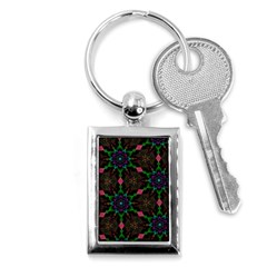 Backgrounds Pattern Wallpaper Color Key Chains (Rectangle) 