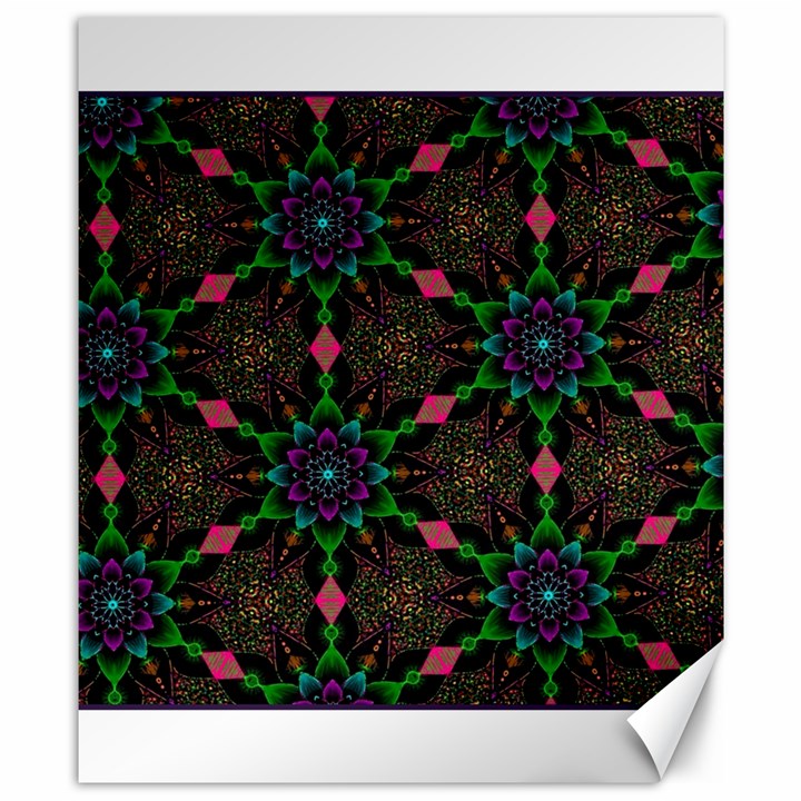 Backgrounds Pattern Wallpaper Color Canvas 8  x 10 