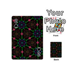 Backgrounds Pattern Wallpaper Color Playing Cards 54 (Mini)