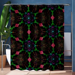 Backgrounds Pattern Wallpaper Color Shower Curtain 60  x 72  (Medium) 