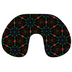 Backgrounds Pattern Wallpaper Color Travel Neck Pillows